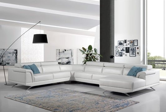 Sofá Valentino em Canto com Chaise 7 lugares