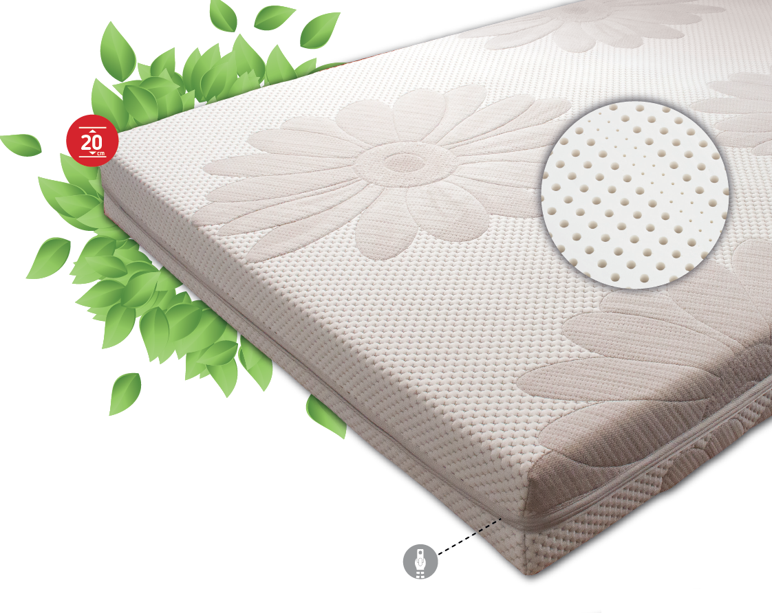 Colchão Pure Green Bio 100%